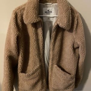 Hollister Teddy-Coat. Size S